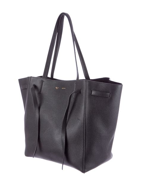 celine leather phantom bag|celine cabas phantom tote bag.